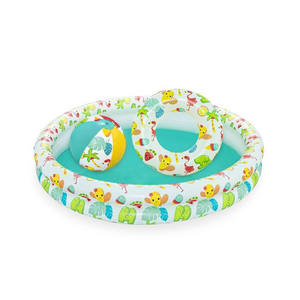 Pour l'ensemble piscine gonflable Bestway avec rembourrage à billes et cercles pour le jeu des enfants – Accessoires de piscine haut de gamme - Product Image 2