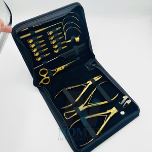 Chăm Sóc Tóc Công Cụ Kit Tay Thử Nghiệm Công Cụ Mạ Vàng A + Chất Lượng Thép Không Gỉ Tóc Mở Rộng Công Cụ Kit Với Biểu Tượng Tùy Chỉnh - Product Image 4