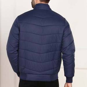 Blouson bombardier personnalisé pour hommes prix bon marché blousons bombardier coupe-vent chauds d'hiver en polyester et en nylon de grande qualité avec fermeture éclair - Product Image 4