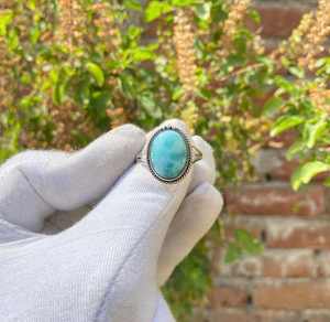 Bague vintage en argent sterling 925 pour femme avec rubis naturel et pierres précieuses pour mariage - Product Image 1