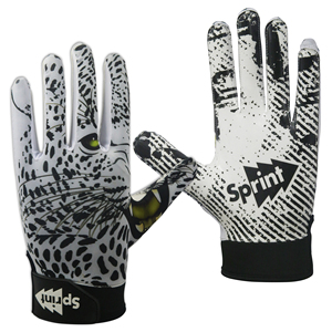 New Arrival Custom Design Grip <b>Football</b> Receiver <b>Gloves</b> <b>for</b> Adults and <b>Kids</b> American <b>Football</b> Supplier - Product Image 1