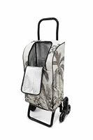 Chariot de courses pliable à 6 roues pour monter les escaliers, avec sac isotherme imperméable de grande capacité, fabriqué en Chine