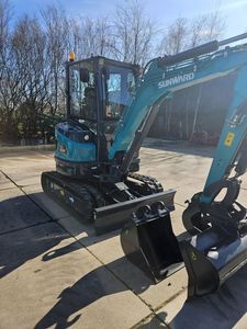 รถขุดขนาดเล็กมือสอง รุ่น SWE25UF สำหรับเครื่องยนต์ 3m ความจุบุ้งกี๋ 3 เมตร ประสิทธิภาพสูง สำหรับงานเคลื่อนย้ายดิน - Product Image 3