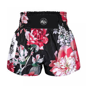 Hot Sale Custom Made Muay Thai Shorts Sets Light <b>Weight</b> Breathable 100% Polyester <b>Men</b> Adult - Product Image 1