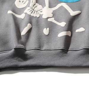 Sweat-shirts à capuche pour hommes de haute qualité, brodés en 3D, 100% coton, tissu éponge respirant, hiver, gaufré, Pakistan - Product Image 4