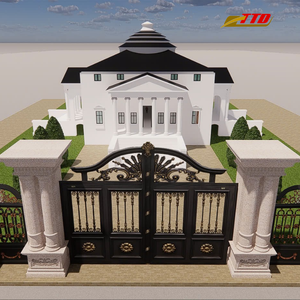 Conception de portes en métal de qualité supérieure pour une mise à niveau de la conception des portes d'une maison moderne combinant force, beauté et style contemporain - Product Image 3