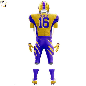 El mejor precio, alta calidad, uniforme de fútbol americano juvenil, conjuntos XL, ropa deportiva con estampado de sublimación transpirable, superventas Plus - Product Image 6