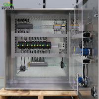 Ensemble complet de panneaux électriques triphasés en acier inoxydable, armoire de commande de vanne solénoïde à 4 circuits pour station d'épuration