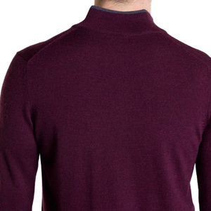 เสื้อสวมหัวซิปครึ่งซิปสำหรับผู้ชาย, เสื้อสวมหัวระบายอากาศป้องกันการหดตัวพร้อมโลโก้เฉพาะบุคคล - Product Image 5