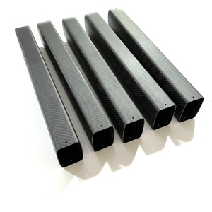 Tube rectangulaire en fibre <span class=keywords><strong>de</strong></span> carbone stable 50*60*1800mm pour colonnes décoratives - Product Image 1