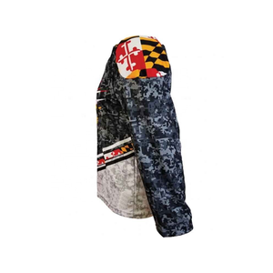 Camiseta de Hockey sobre Hielo y Ropa de Entrenamiento Sublimadas Personalizadas al por Mayor, 100% Poliéster de Secado Rápido, Nombre del Equipo Personalizado - Product Image 3