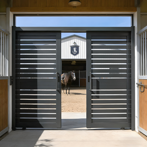 Porte coulissante <span class=keywords><strong>en</strong></span> aluminium sur mesure pour stades, centres commerciaux et villas - Product Image 3