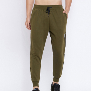 Pantalones lisos personalizados de alta calidad para hombre, cintura elástica transpirable, longitud completa con decoración de encaje informal, precio - Product Image 6