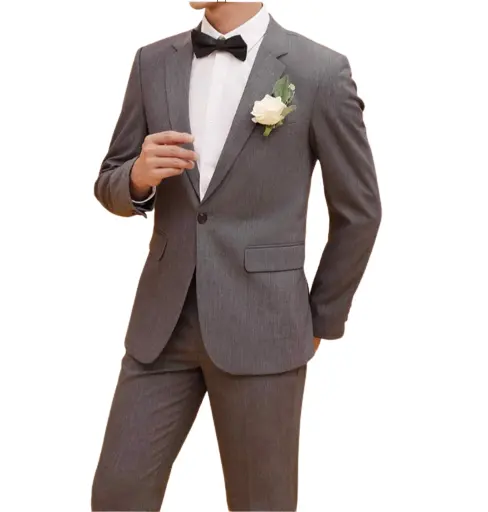 סיטונאי OEM תחרותי מחיר צמר גברים חתונה אפוד 3 חתיכות חליפת חתונה גברים חליפת מווייטנאם
