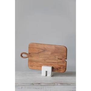 Planche à découper en bois écologique faite à la main pour les légumes, pour les hôtels, les restaurants et les cuisines - Product Image 3