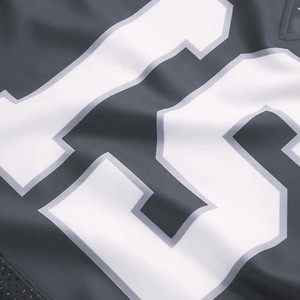 Camiseta de fútbol americano con nombre de equipo personalizado, uniforme de fútbol americano de tela que absorbe la humedad de talla grande - Product Image 6