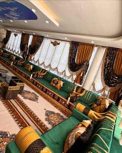 Asientos Orientales para el Suelo, Sofá Étnico, Sofá Árabe Majlis, Sofá Estilo Otomano, Conjunto Árabe Jalsa, Asientos Orientales de Lujo para el Suelo - Product Image 5