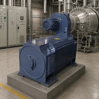 Moteur électrique DC WPDJ Z4-315-22 250KW 440V 750RPM pour centrale électrique, certifié CE