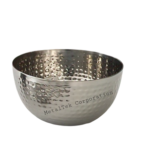 Bol rond en acier inoxydable vibrant couleurs personnalisables durable élégant parfait pour mélanger ou décorer des bols de fête en wre de cuisine - Product Image 4