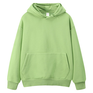 Sudadera con Capucha Gruesa de Lona de 500g para Mujer al por Mayor |   Sudadera con Capucha Extra Grande de Terciopelo con Estampado Personalizado en la Parte Delantera |   Sudadera Streetwear Lisa - Product Image 1
