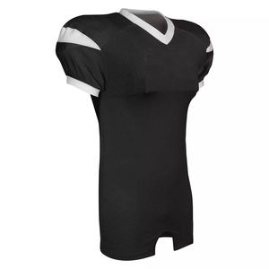 Maillots de football américain personnalisés OEM tissu à mailles en polyester séchage rapide impression par transfert de chaleur vente en gros vêtements d'équipe respirants - Product Image 5