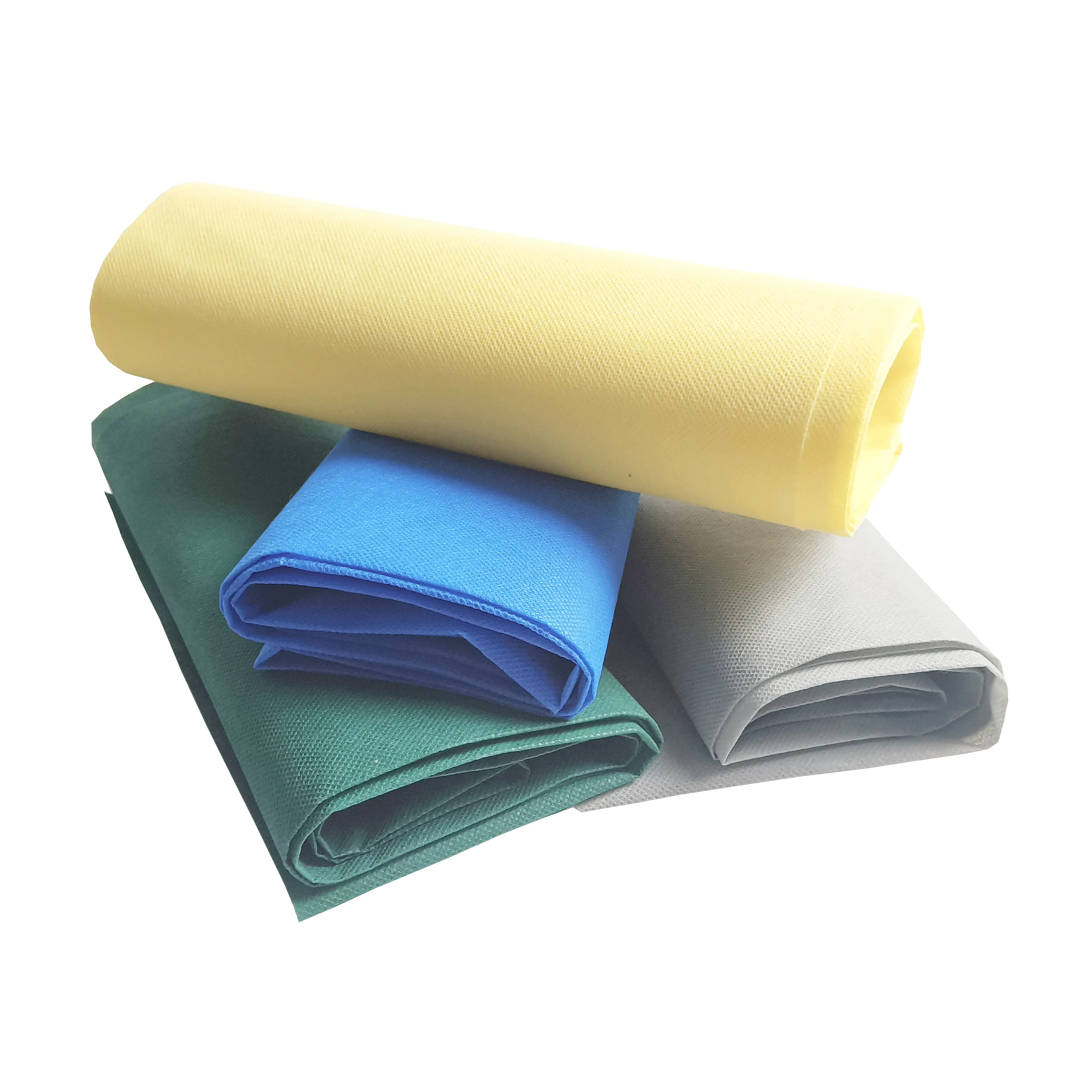 Giá thấp Polypropylene spunbond không dệt vải không dệt spunbond Chất liệu vải cho túi không dệt