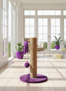 Grattoir pour chat Amistar Purple Dream de haute qualité, adapté à toutes les races et tailles de chats. - Product Image 6