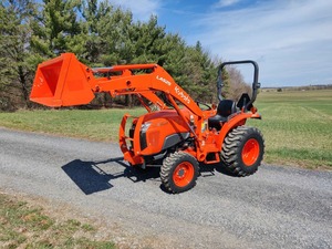 Tracteur à roues Kubota BX23S, tondeuse, chargeuse-pelleteuse, nouveau, utilisé, y compris les accessoires essentiels-engrenage moteur à roulement central - Product Image 6