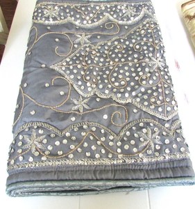 Mantel Individual con cuentas, cargador redondo hecho a mano para comedor de lujo y decoración de vacaciones, pieza única hecha a mano con cuentas, mantel, inauguración de la casa - Product Image 5