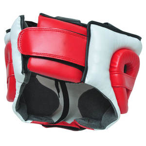 Garantía de calidad Transpirable Ganador Protector de cabeza Profesional Boxeo Protector de cabeza Cuero personalizado MMA Muay Thai Protección de entrenamiento - Product Image 5
