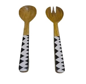 Cucharas de Madera y Resina Ecológicas de Diseño Superior, Utensilios de Cocina Naturales Pulidos para Regalos de Fiesta a Bajo Precio - Product Image 6