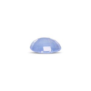 Saphir bleu 4,15 carats, facetté, bleu royal naturel, pierre précieuse non montée, calibrée, taille 10 mm, traitement thermique, hauteur 8 mm - Product Image 2