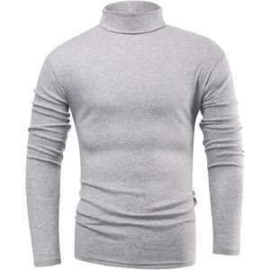 Chandails en tricot décontractés de printemps anti-rides pour hommes de qualité supérieure en vente en gros de chandail en polyester de couleur unie motif hiver - Product Image 1