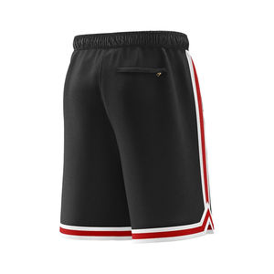 Pantalones cortos para correr de gimnasio de cintura media con diseño personalizado para hombre 2024, pantalones cortos OEM de verano con cierre de cordón de secado rápido de malla de estilo callejero - Product Image 4