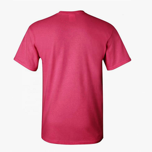 T-shirts pour hommes personnalisés coupe ajustée unisexe prix de gros d'usine unisexe coton polyester pas cher blanc uni - Product Image 3