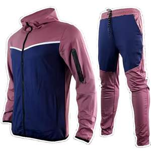 Approvisionnement direct en usine Survêtements d'hiver personnalisables pour hommes Qualité professionnelle Séchage rapide Imprimé Conception grande taille Écologique - Product Image 5