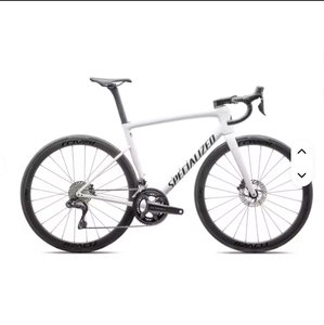 Bicicleta de Carretera de Carbono Specialized TARMAC-SL8 EXPERT - Ultegra Di2 - 2025 - Blanco Brillante/Negro Metálico, Superventas - Product Image 1