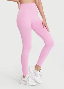 Sublimación Impreso Yoga Leggings Pantalones de fitness personalizados para mujeres Gym Wear - Product Image 2