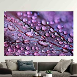 Toile imprimée motif goutte d'eau moderne : Œuvre d'art élégante pour la décoration intérieure, TOILE ENVELOPPÉE - Product Image 1