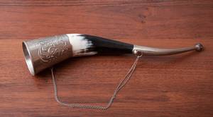 100% calidad superior búfalo vikingo beber cuerno hecho a mano producto ecológico - Product Image 6