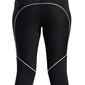 Legging de compression taille haute pour femme avec pantalon d'entraînement en maille à motif solide pour contrôle du ventre - Product Image 5