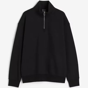 Suéter de Media Cremallera de Algodón y Poliéster de Buena Calidad, Personalizado, con Cremallera, para Hombre, Manga Larga - Product Image 3