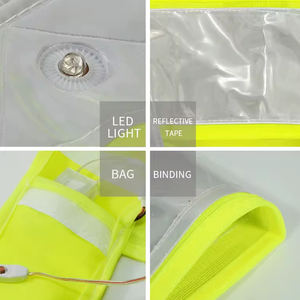 Reflective Safety <b>Belt</b> <b>Elastic</b> Warning Strap For Safety Construction Work And Night Outdoor Activities - Product Image 6