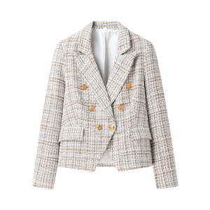 Traje de Lino/Algodón Estilo Italiano para Hombre, Blazer Cruzado de 3 Piezas y Conjunto de Falda para Oficina o Uso Casual 2026 - Product Image 2