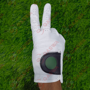 New Arrival White Cabretta Leather Golf Gloves Soft Breathable Professional Sports <b>Mittens</b> <b>for</b> <b>Men</b> Women Left Right Hand - Product Image 1