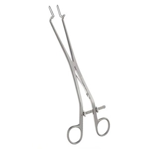 Spéculum endocervical Kogan 24 cm, calibré, verrouillable, en acier inoxydable, manuel, certifié CE, instruments chirurgicaux gynécologiques - Product Image 3