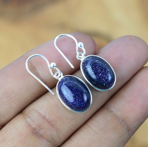 Sunstone Gemstone <b>Earrings</b> Jewelry For Women Silver Boho Style Jewelry 925 Sterling Silver Trending <b>Handmade</b> <b>Earrings</b> Gift - Product Image 2