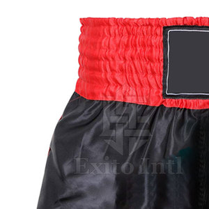 กางเกงขาสั้นผู้ชายแห้งเร็วแบบแห้งเร็วกางเกงขาสั้นไทยสวมใส่สบายออกแบบได้ตามต้องการสำหรับชุดศิลปะการต่อสู้แบบ MMA - Product Image 5