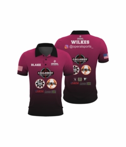 ผ้าโดบี้คุณภาพสูงสำหรับเสื้อยืดผู้ชาย ป้องกันรอยยับ ระบายอากาศได้ดี แห้งเร็ว รับสั่งพิมพ์ลายแบบซับลิเมชั่น แขนสั้น - Product Image 1