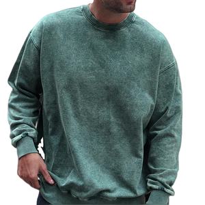 Crea tu Propia Sudadera con Capucha para Hombre, Lavada al Ácido, Personalizada con Diseño Serigrafiado, Temporada de Otoño, 100% Algodón, Logotipo Personalizado - Product Image 2